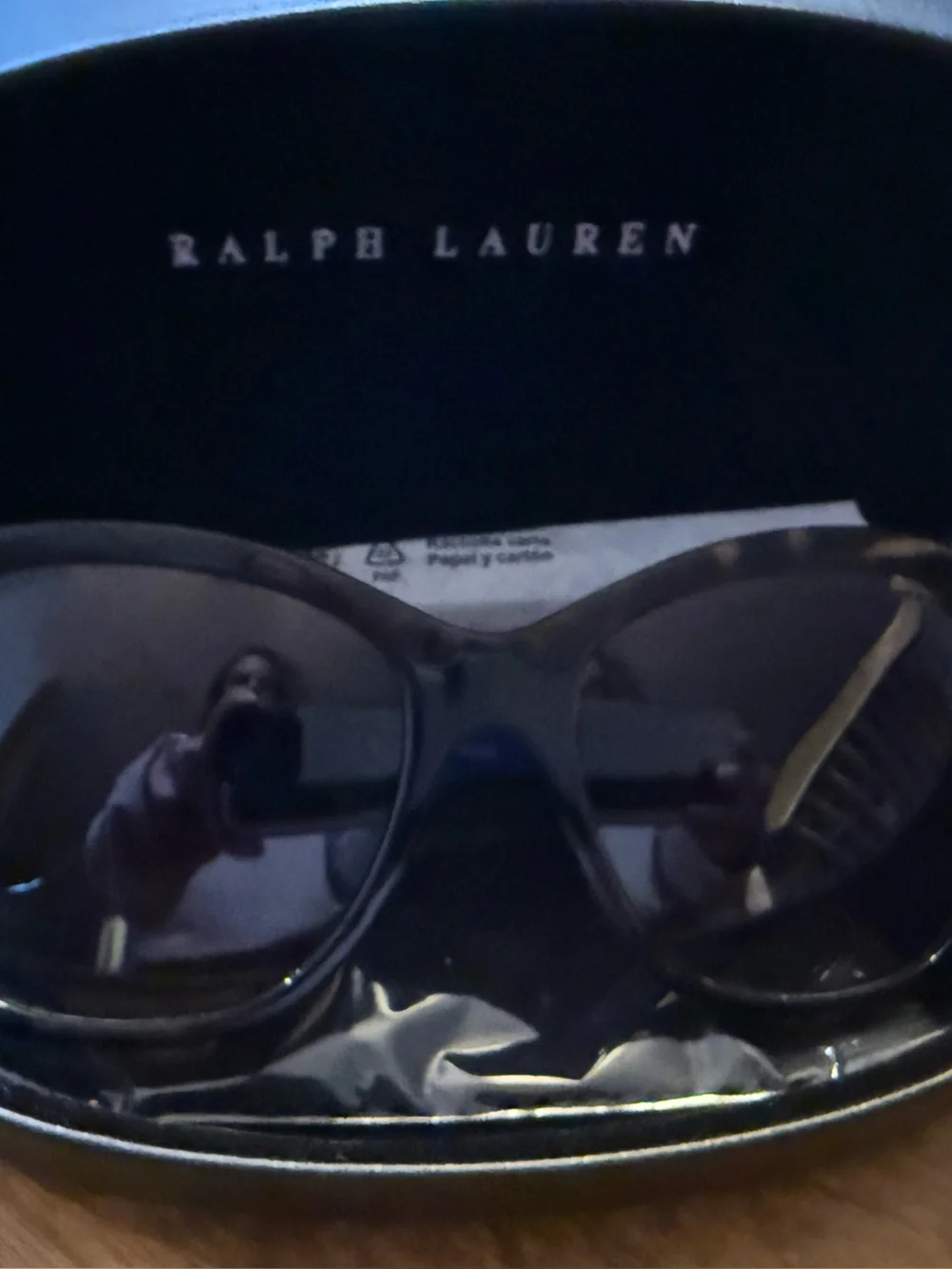 Ralph by Ralph Lauren Women's RL8144 Rectangular Sunglasses, Shiny